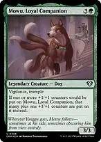 Mowu, Loyal Companion — Commander Masters