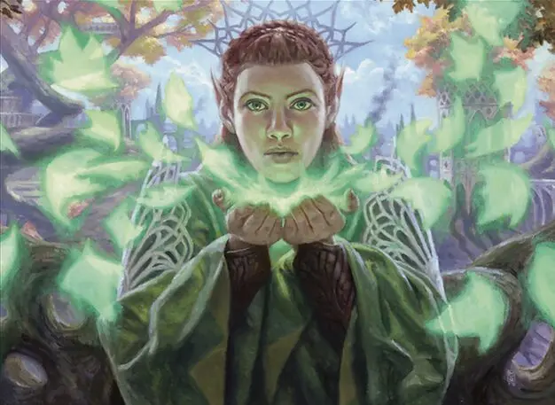 Art detail — Pollenbright Druid