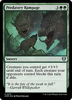 Predatory Rampage — Commander Masters
