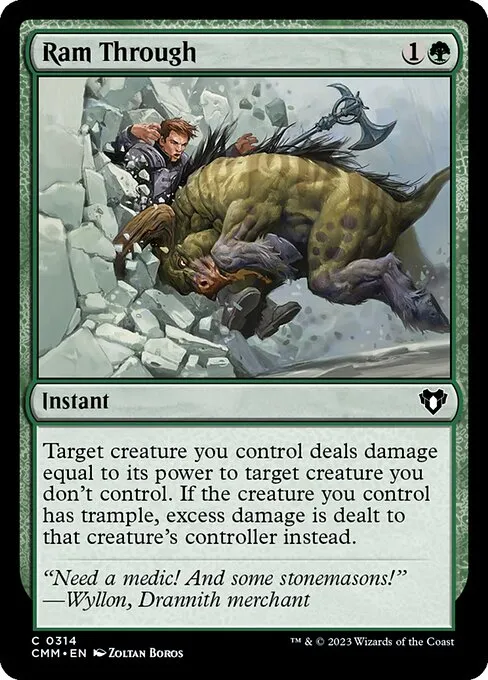 Ram Through — Commander Masters