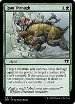 Ram Through — Commander Masters
