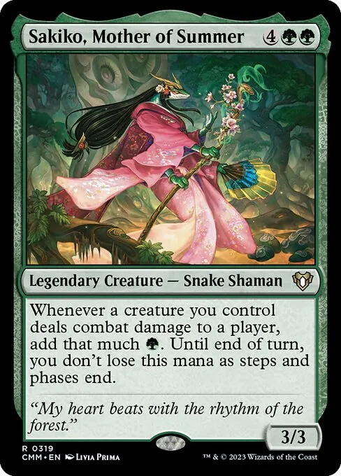 Sakiko, Mother of Summer — Commander Masters