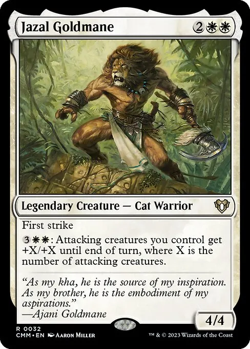 Jazal Goldmane — Commander Masters