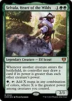 Selvala, Heart of the Wilds — Commander Masters