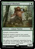 Stonehoof Chieftain — Commander Masters