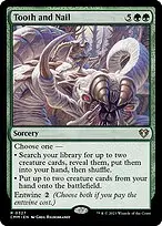 Tooth and Nail — Commander Masters