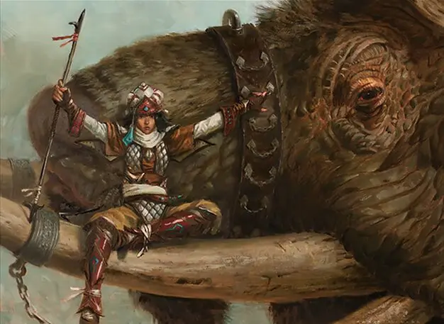 Art detail — Tuskguard Captain