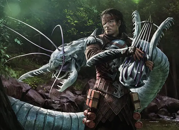 Art detail — Yisan, the Wanderer Bard