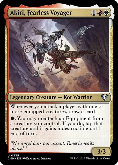 Akiri, Fearless Voyager — Commander Masters