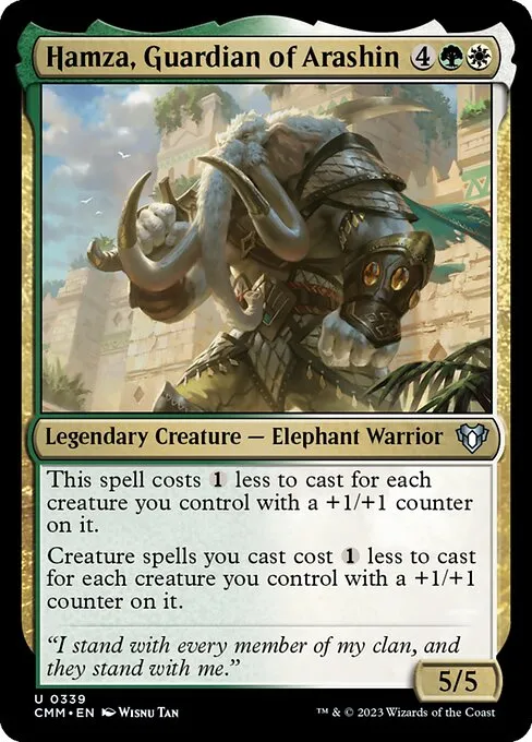 Hamza, Guardian of Arashin — Commander Masters