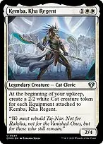Kemba, Kha Regent — Commander Masters