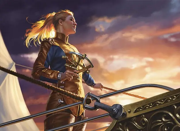 Art detail — Hanna, Ship's Navigator