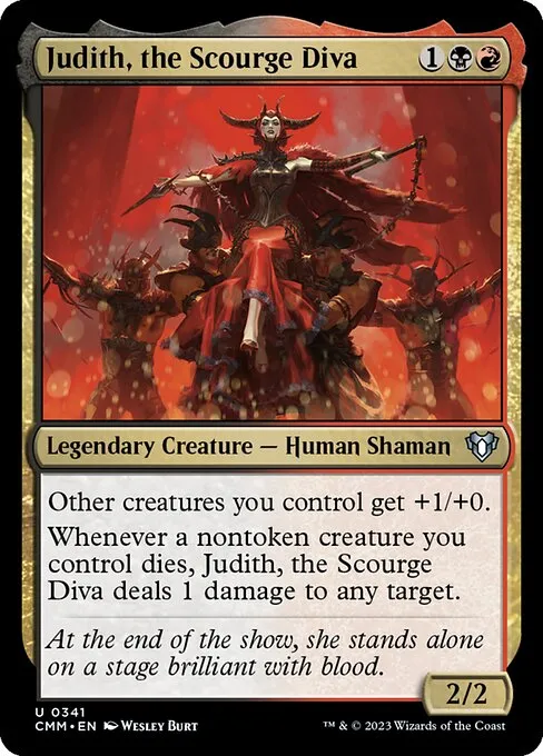 Judith, the Scourge Diva — Commander Masters