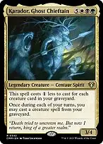 Karador, Ghost Chieftain — Commander Masters