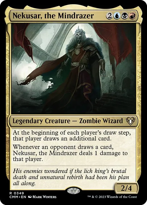 Nekusar, the Mindrazer — Commander Masters