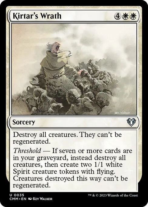 Kirtar's Wrath — Commander Masters