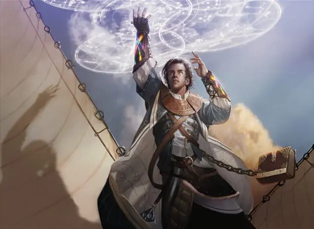 Art detail — Raff Capashen, Ship's Mage