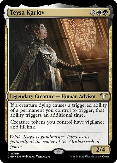Teysa Karlov — Commander Masters