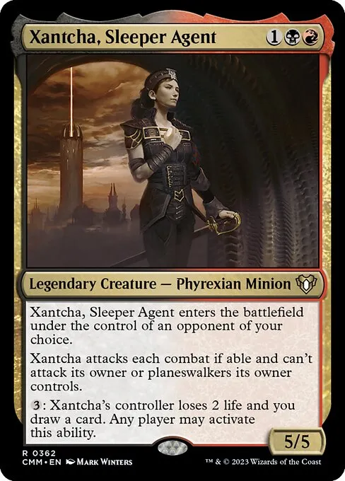 Xantcha, Sleeper Agent — Commander Masters
