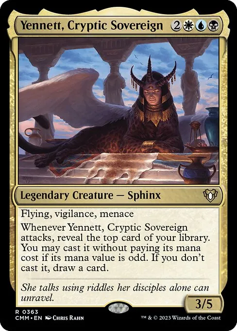 Yennett, Cryptic Sovereign — Commander Masters