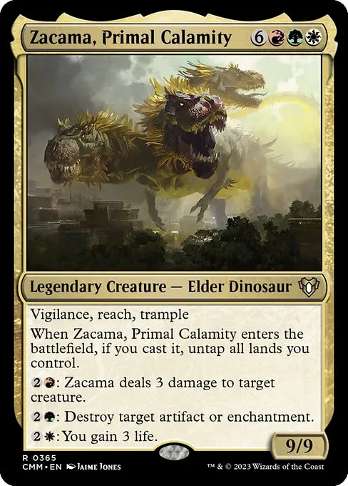 Zacama, Primal Calamity — Commander Masters
