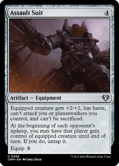 Assault Suit — Commander Masters