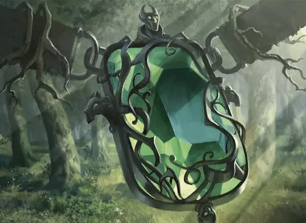 Art detail — Emerald Medallion