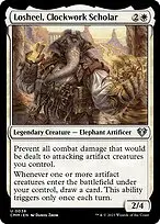 Losheel, Clockwork Scholar — Commander Masters