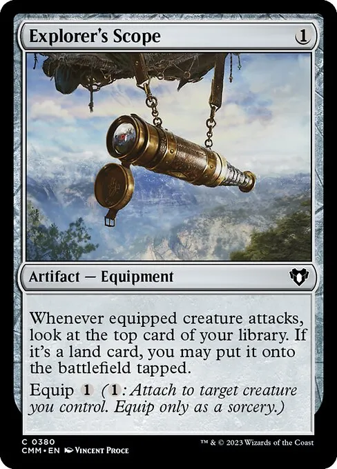 Explorer's Scope — Commander Masters