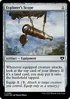Explorer's Scope — Commander Masters