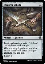 Forebear's Blade — Commander Masters