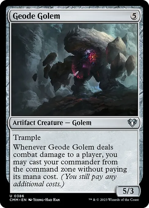 Geode Golem — Commander Masters