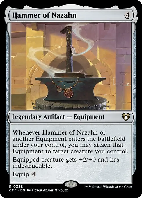 Hammer of Nazahn — Commander Masters