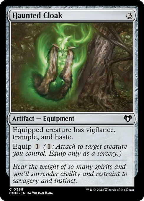 Haunted Cloak — Commander Masters
