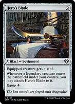 Hero's Blade — Commander Masters