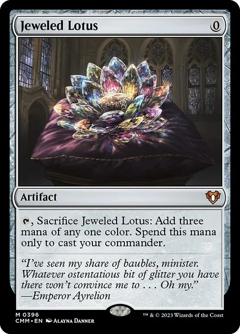 Jeweled Lotus — Commander Masters