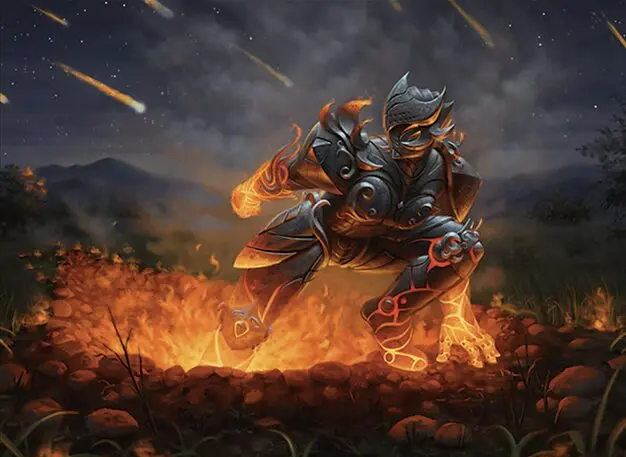 Art detail — Meteor Golem
