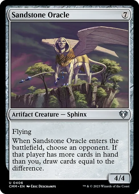 Sandstone Oracle — Commander Masters
