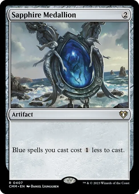 Sapphire Medallion — Commander Masters