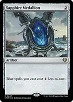 Sapphire Medallion — Commander Masters
