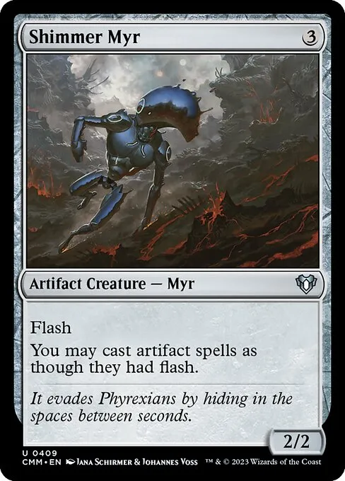 Shimmer Myr — Commander Masters