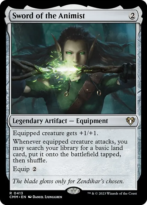 Sword of the Animist — Commander Masters