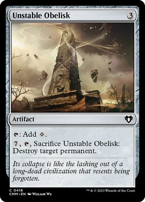 Unstable Obelisk — Commander Masters