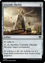 Unstable Obelisk — Commander Masters