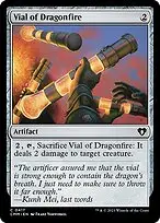 Vial of Dragonfire — Commander Masters