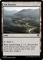 Ash Barrens — Commander Masters