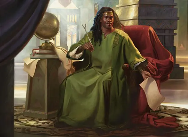 Art detail — Mangara, the Diplomat