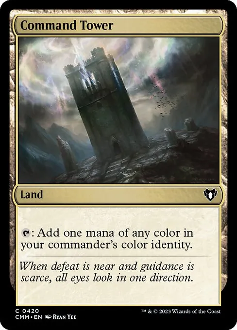 Command Tower — Commander Masters