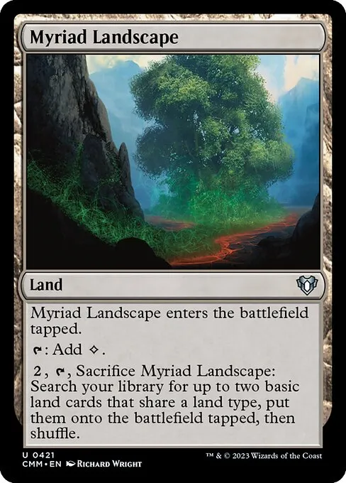 Myriad Landscape — Commander Masters