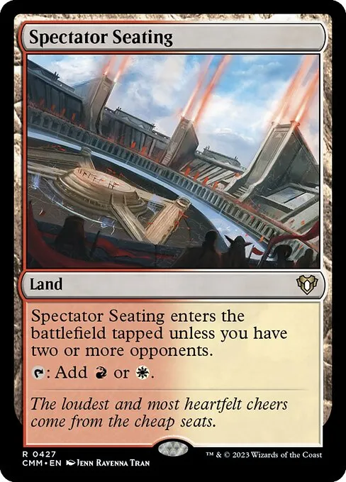 Spectator Seating — Commander Masters